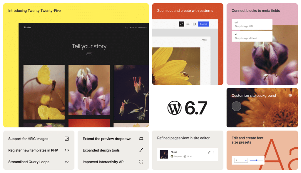 Highlight WordPress 6.7